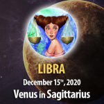 Libra - Venus In Sagittarius Horoscope