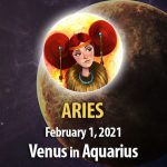 Aries- Venus in Aquarius Horoscope