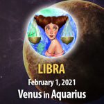 Libra - Venus in Aquarius Horoscope