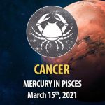 Cancer - Mercury In Pisces Horoscope