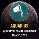 Aquarius - Mercury in Gemini Horoscope