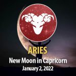 Aries - New Moon Horoscope January 2, 2022