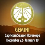 Gemini - Capricorn Season Horoscope