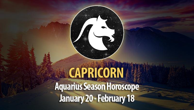 Capricorn - Aquarius Season Horoscope