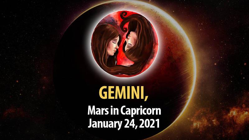 Gemini - Mars in Capricorn Horoscope
