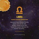Libra - Sun in Taurus Horoscope