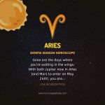 Aries - Gemini Season Horoscope