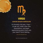 Virgo - Sun in Cancer Horoscope