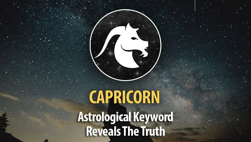 Here Is The True Agenda Of Capricorn Revealed!
