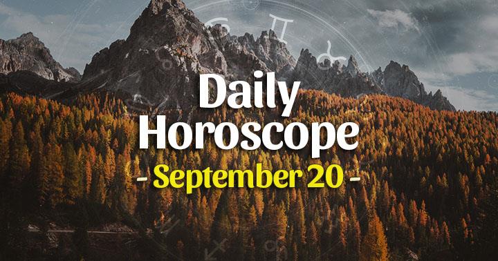 Daily Horoscope Sunday – September 20, 2020