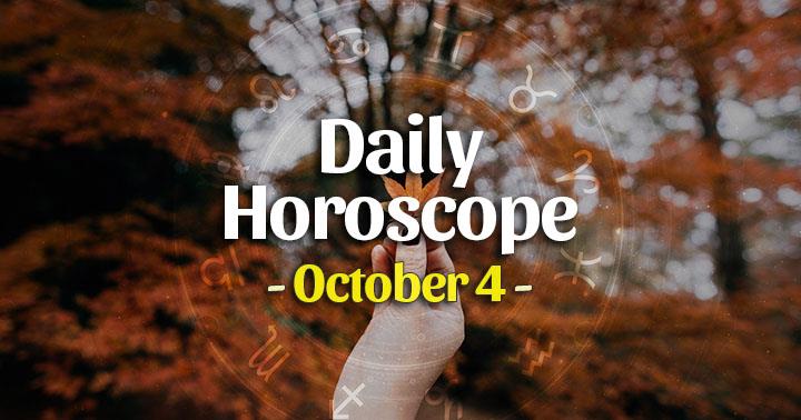 Daily Horoscope Sunday – October 4, 2020