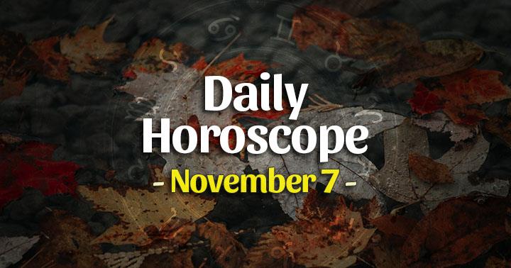 Daily Horoscope Saturday – November 7, 2020