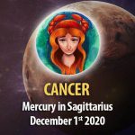 Cancer Mercury in Sagittarius Horoscope