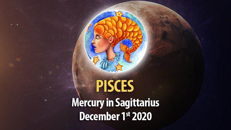 Pisces Mercury in Sagittarius Horoscope