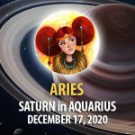 Aries - Saturn in Aquarius Horoscope