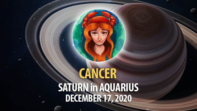 Cancer - Saturn in Aquarius Horoscope