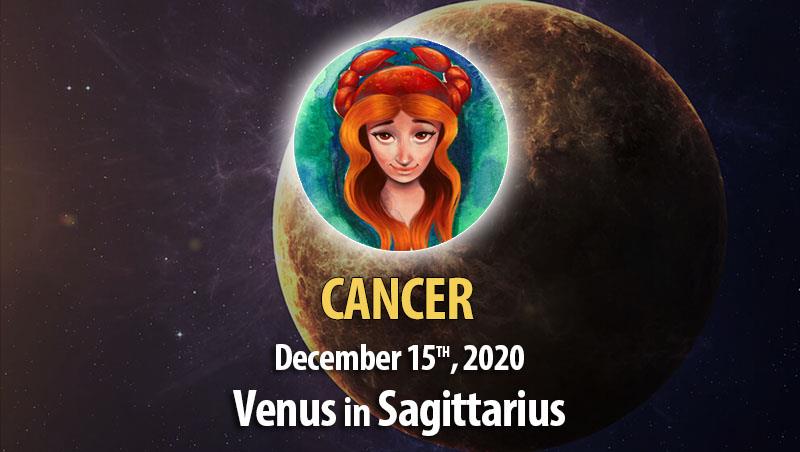 Cancer - Venus In Sagittarius Horoscope