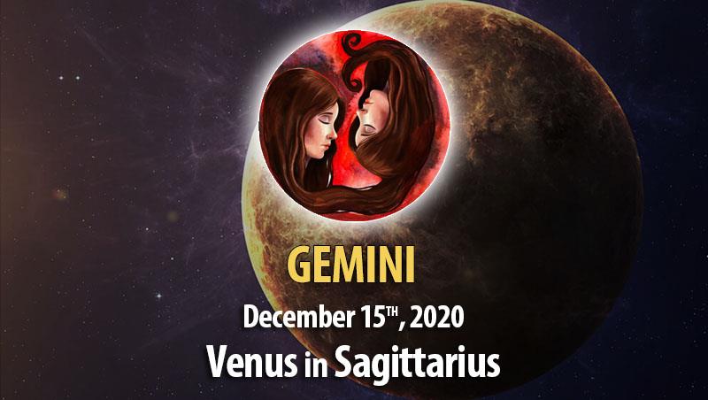 Gemini - Venus In Sagittarius Horoscope