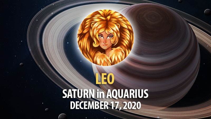 Leo - Saturn in Aquarius Horoscope