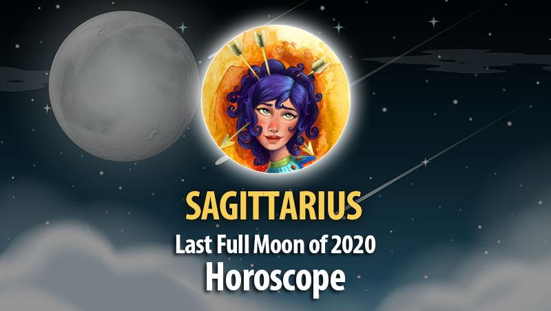 Sagittarius - Full Moon Horoscope December 29, 2020