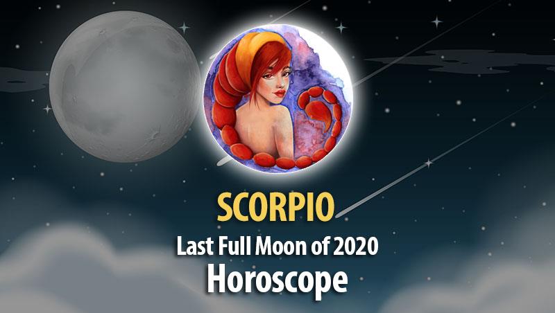 Scorpio - Full Moon Horoscope December 29, 2020