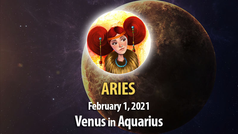 Aries- Venus in Aquarius Horoscope