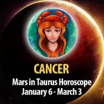 Cancer - Mars in Taurus Horoscope