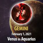 Gemini - Venus in Aquarius Horoscope