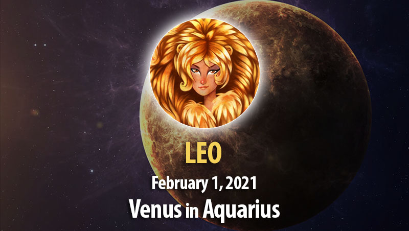 Leo - Venus in Aquarius Horoscope