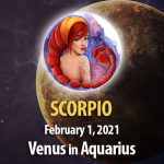 Scorpio - Venus in Aquarius Horoscope