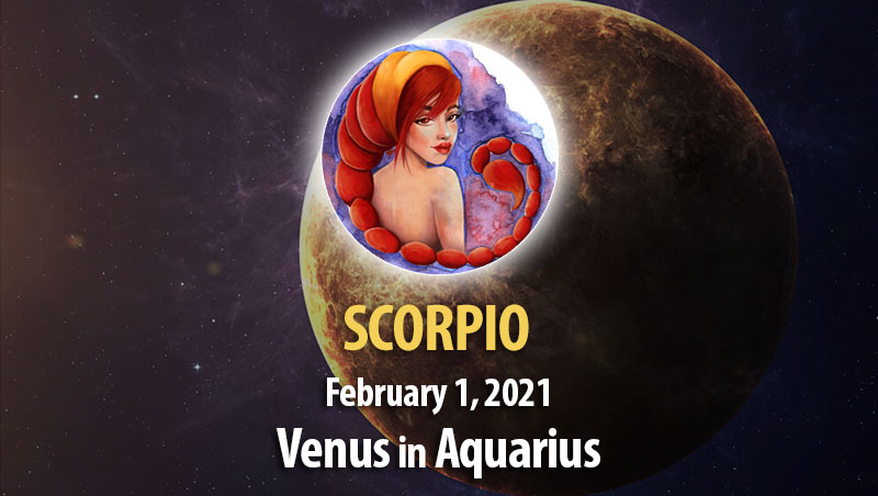 Scorpio - Venus in Aquarius Horoscope