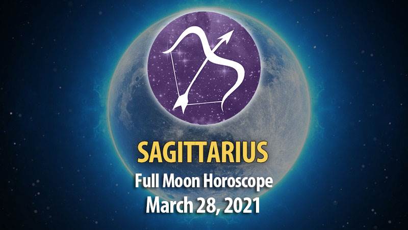 Sagittarius - Full Moon Horoscope, 28 March 2021
