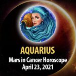 Aquarius - Mars in Cancer Horoscope
