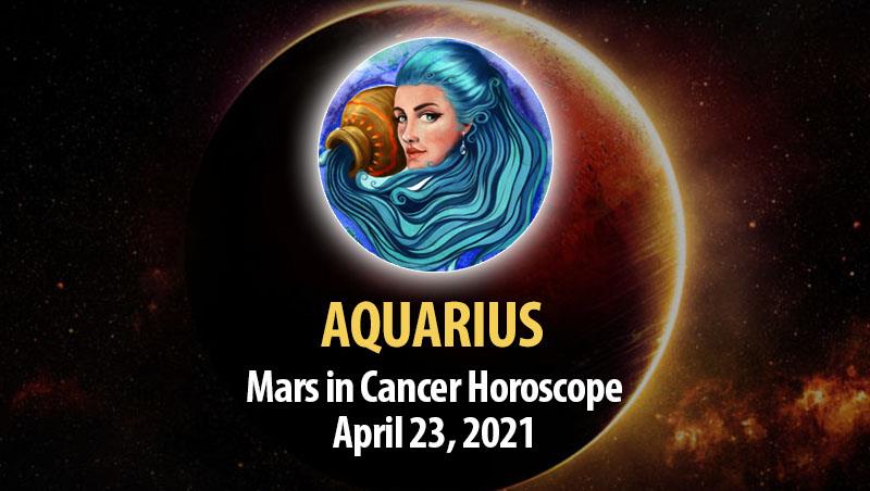 Aquarius - Mars in Cancer Horoscope