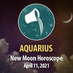 Aquarius - New Moon Horoscope April 11, 2021