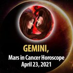 Gemini - Mars in Cancer Horoscope