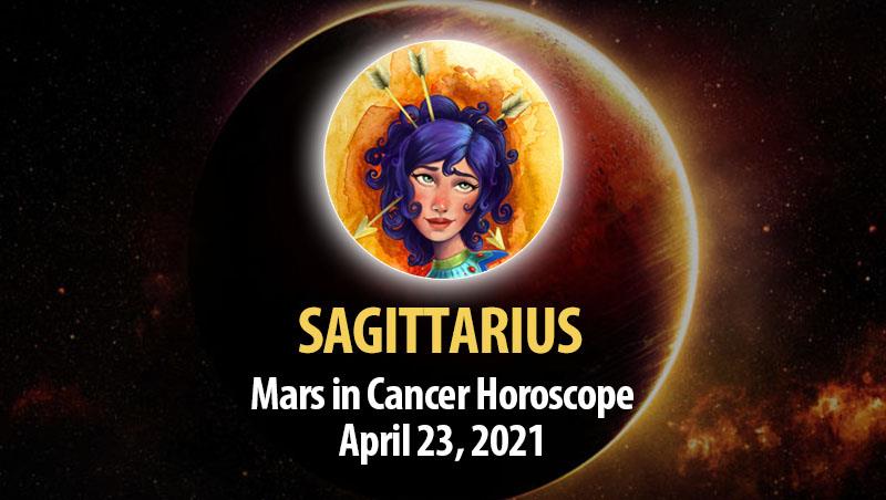 Sagittarius - Mars in Cancer Horoscope