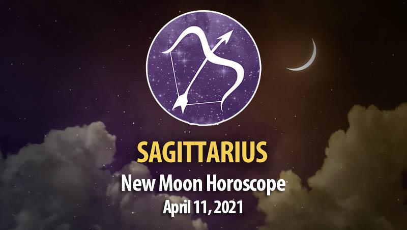 Sagittarius - New Moon Horoscope April 11, 2021