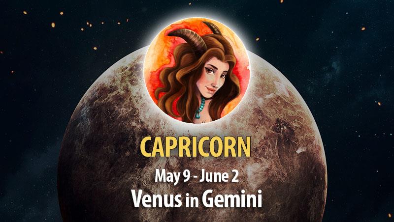 Capricorn - Venus in Gemini Horoscope