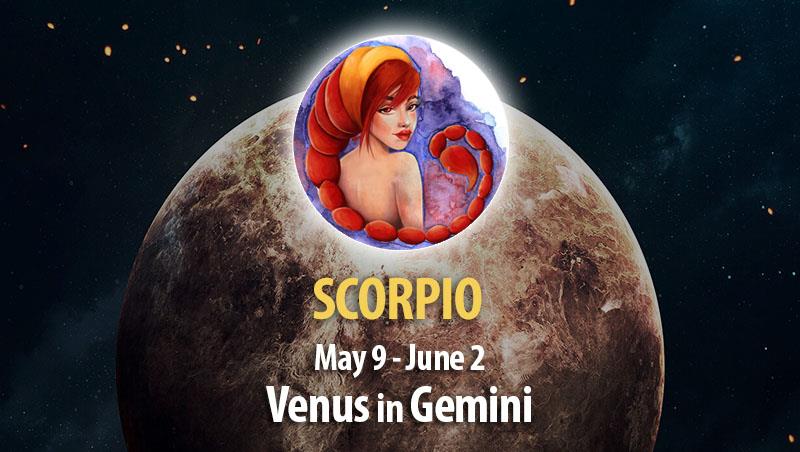 Scorpio - Venus in Gemini Horoscope