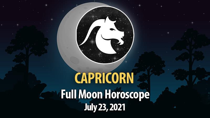 Capricorn - Full Moon Horoscope