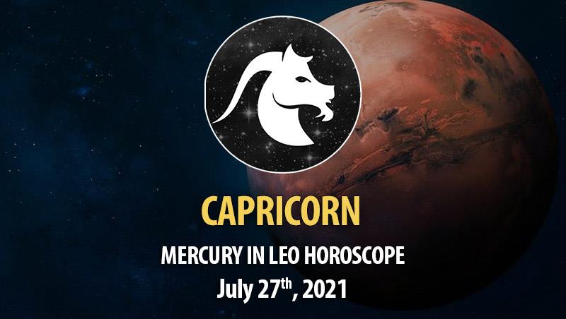 Capricorn - Mercury in Leo Horoscope