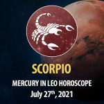 Scorpio - Mercury in Leo Horoscope