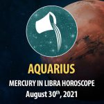 Aquarius - Mercury in Libra Horoscopes