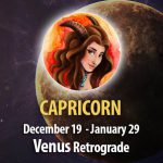 Capricorn - Venus Retrograde Horoscope