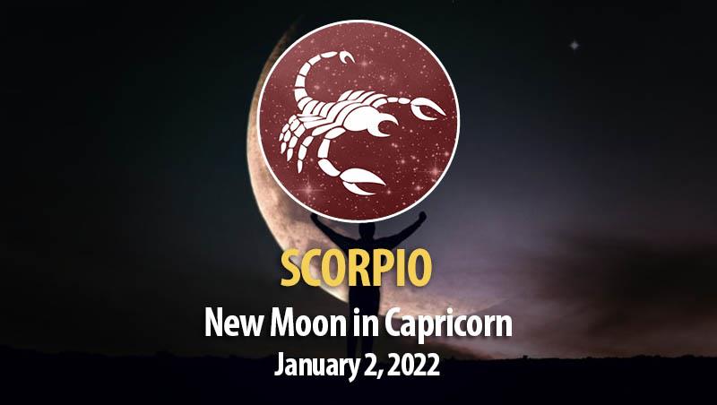 Scorpio - New Moon Horoscope January 2, 2022