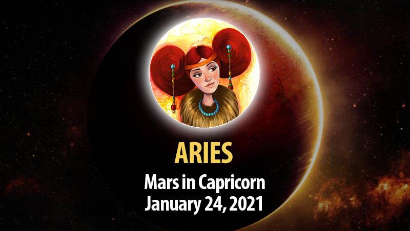 Aries - Mars in Capricorn Horoscope