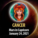 Cancer - Mars in Capricorn Horoscope