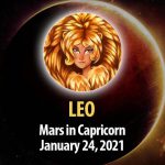 Leo - Mars in Capricorn Horoscope