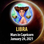 Libra - Mars in Capricorn Horoscope